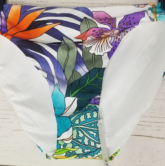 Trina Turk Amazonia Floral Print Bikini Bottoms - Picture 5 of 10
